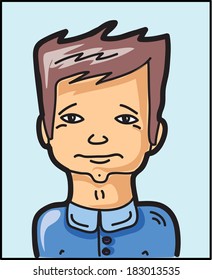 Cartoon doodle avatar