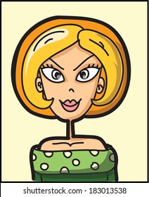 Cartoon doodle avatar