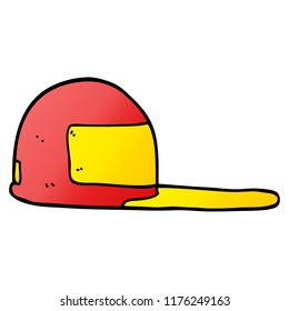 Baseballkappe mit Cartoon-Doodle