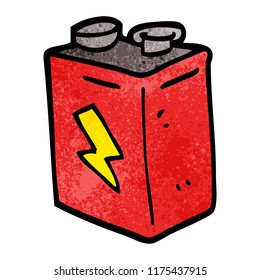 batería de doodle de dibujos animados