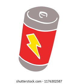 cartoon doodle battery