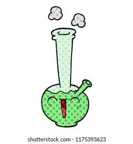 caricatura doodle bong