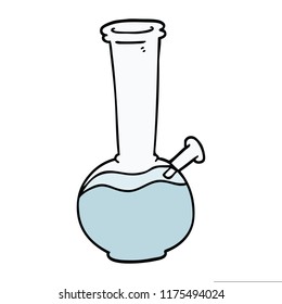 cartoon doodle bong