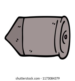 cartoon doodle bullet