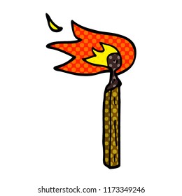 Cartoon-Doodle-Brennspiel