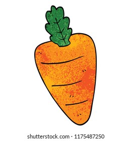 cartoon doodle carrot