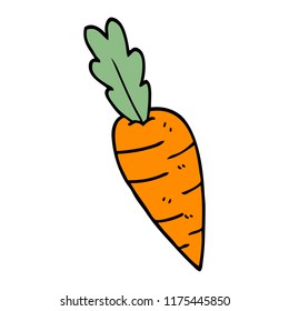 cartoon doodle carrots
