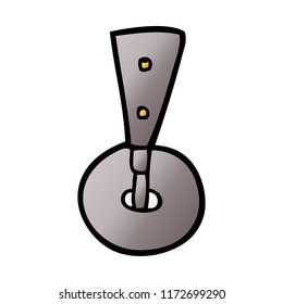 cartoon doodle caster wheel