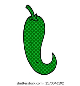 pimienta de chile de dibujos animados