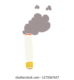 cartoon doodle cigarette