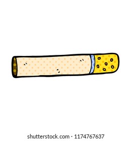 cigarrillo de doodle de dibujos animados