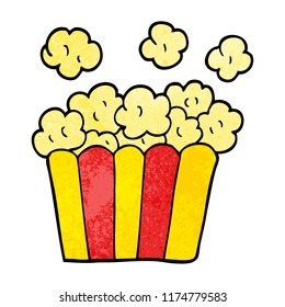 cartoon doodle cinema popcorn