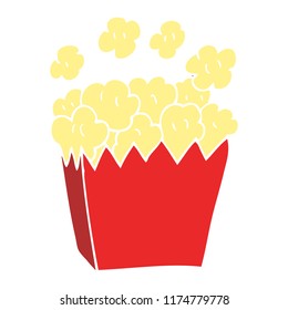 cartoon doodle cinema popcorn