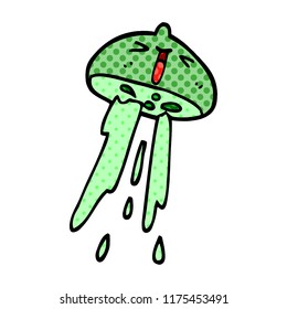 cartoon doodle citrus fruit