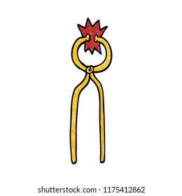abrazo de doodle de dibujos animados