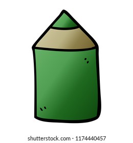 lápiz de color doodle de dibujos animados