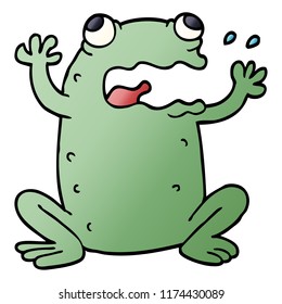cartoon doodle crazy frog