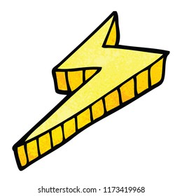 perno decorativo del doodle de dibujos animados