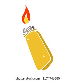 cartoon doodle disposable lighter