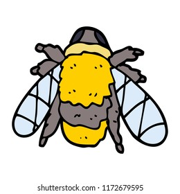 cartoon doodle doodled bee
