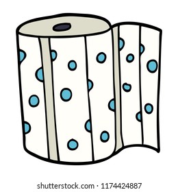 cartoon doodle dotty kitchen roll