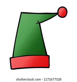 gorro elfo de dibujos animados