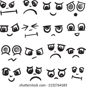 1,559 Kawaii face eyelashes Images, Stock Photos & Vectors | Shutterstock