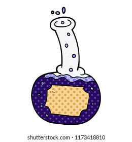 pociones de experimentos con doodle de dibujos animados