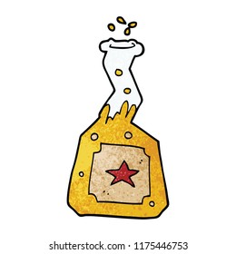 pociones de experimentos con doodle de dibujos animados
