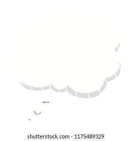 cartoon doodle expression bubble