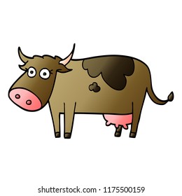 cartoon doodle farm cow cartoon doodle farm cow