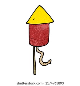 cartoon doodle of a firework