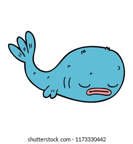 cartoon doodle of a fish