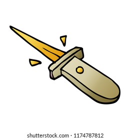 Cartoon-Doodmesser