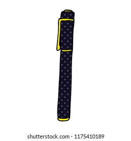 cartoon doodle fountain pen