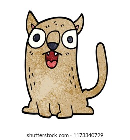 cartoon doodle funny cat