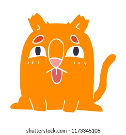 perro de dibujos animados gato gracioso