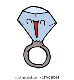 Cartoon-Doodle-Happy-Gesichtsring