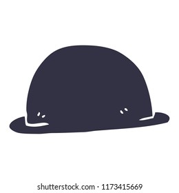 sombrero de doodle de dibujos animados
