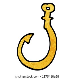 gancho de doodle de dibujos animados