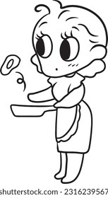 cartoon doodle kawaii anime coloring page cute illustration drawing character chibi manga comic