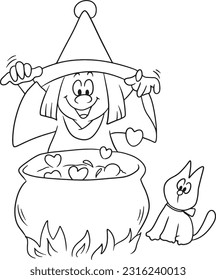 cartoon doodle kawaii anime coloring page cute illustration drawing character chibi manga comic