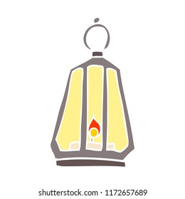 cartoon doodle lantern