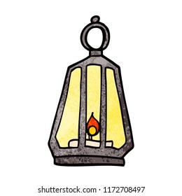 doodle lantern de caricatura