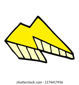 cartoon doodle lightening bolt