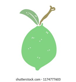 caricatura de doodle lime