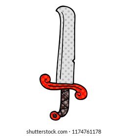 Cartoon-Dodell-Langschwert