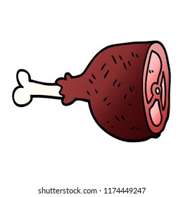 caricatura de carne de garabato
