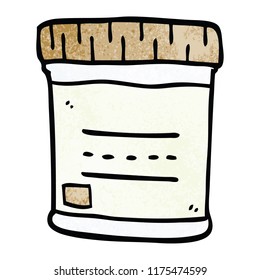 caricatura doodle amostra médica jar