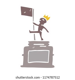 cartoon doodle monument statue